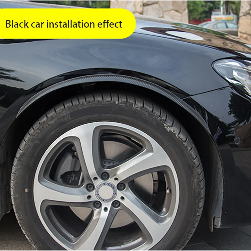 

150cm Rubber Car Wheel Arch Protection Moldings Anti-collision Mudguard Car Wheel Protection Wheel Sticker Styling Mouldings