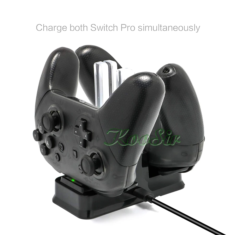  Controller Charger Stand for Nintendos Nintend Switch Nintendoswitch Joycon Pro Gamepad Charging Do