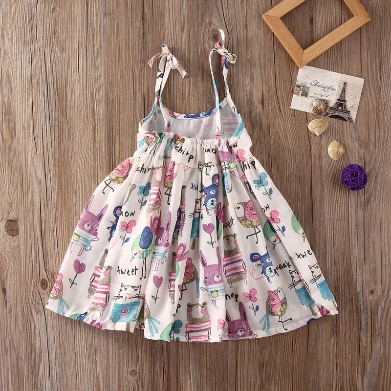 Hot Sale!2017 Summer Girl Dress Children Girls's Clothing Set Party Floral Princess | Детская одежда и обувь