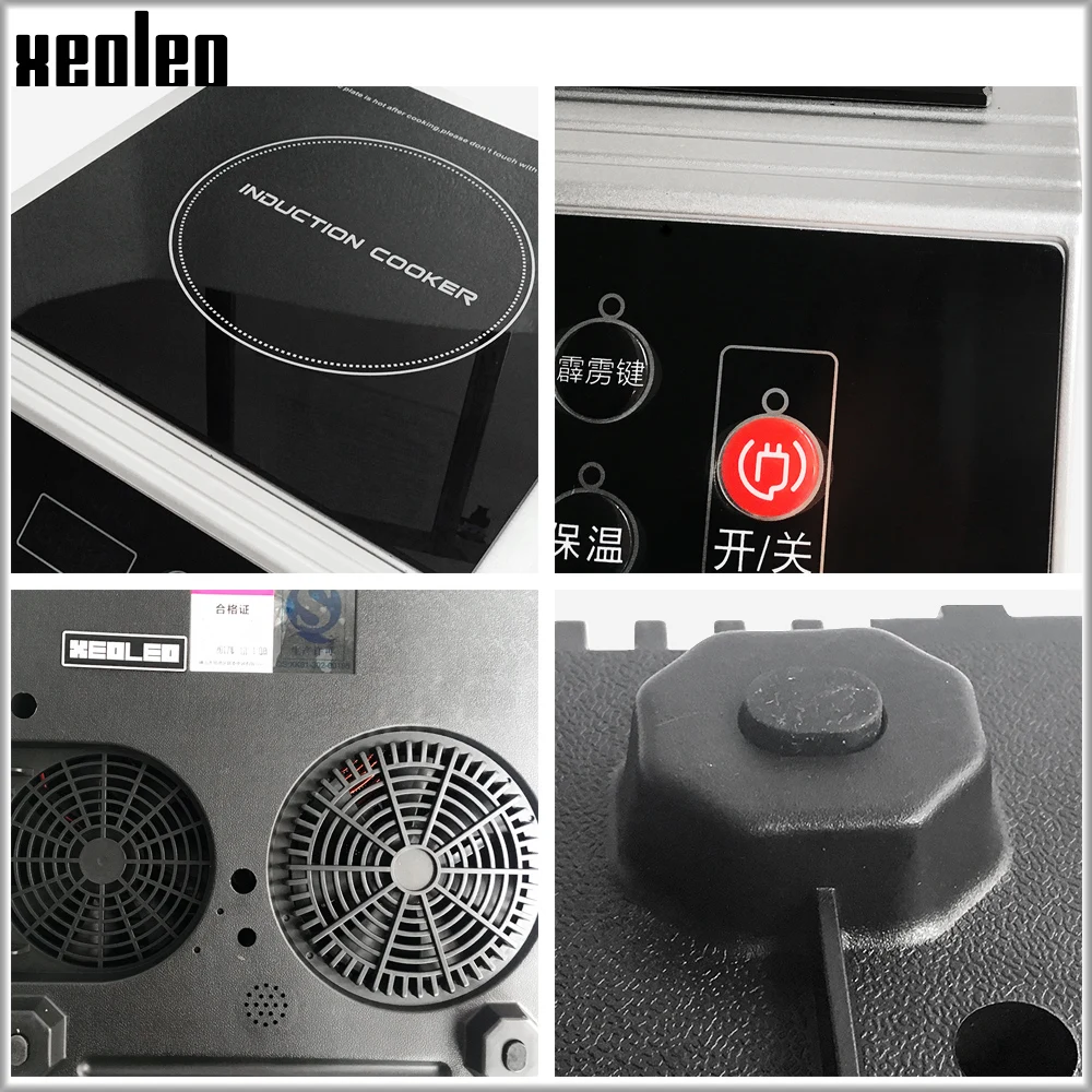 XEOLEO Induction Commercial Electromagnetic Heating Cooker Household Stir FryHigh-power Kitchen Accessories Processor 3500W 220V