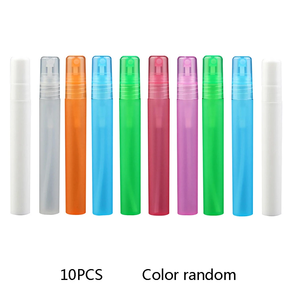 

10pcs 10ml Empty Spray Bottle Travel Liquid Sample Dispenser Perfume Atomizer