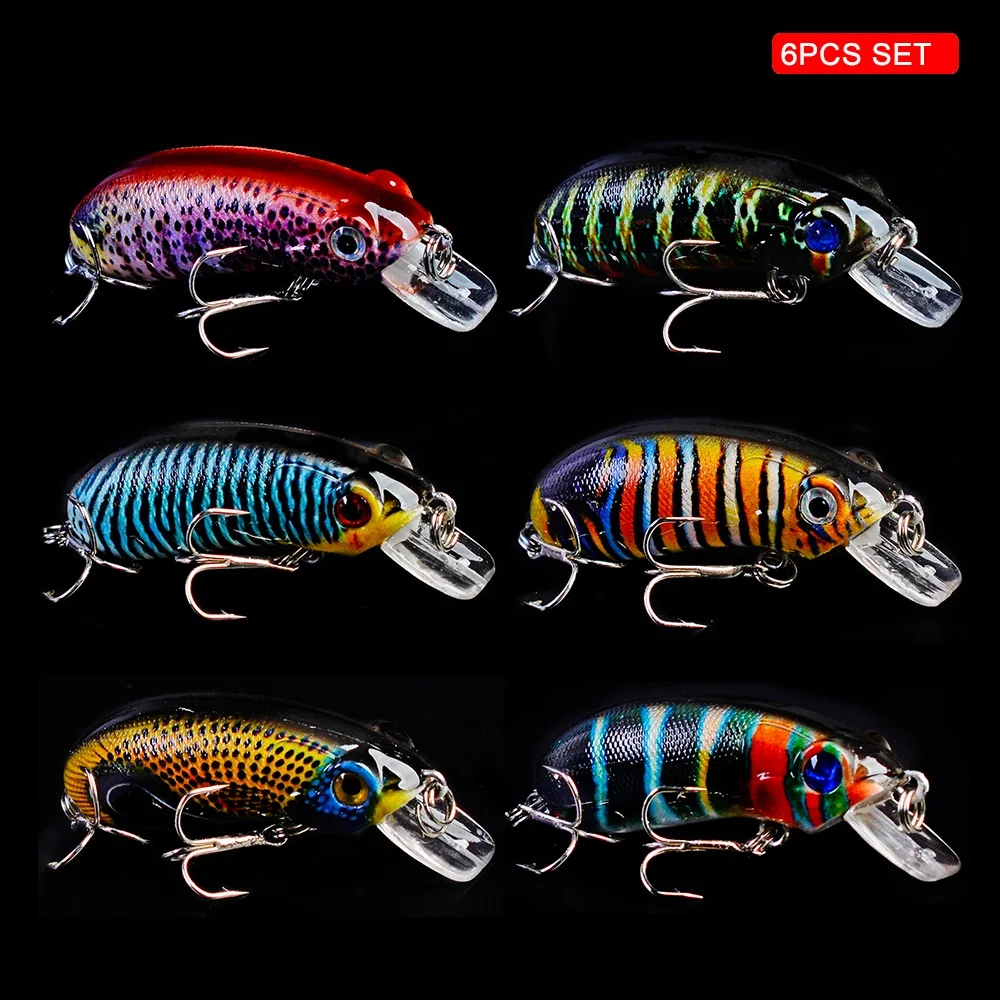 3 10 шт. набор рыболовных приманок Topwater Pencil Bass Bait Искусственный твердый воблер с