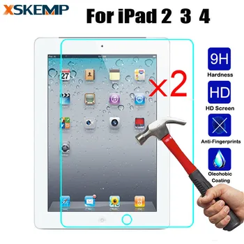 Xskemp 2ピース/ロット9 9h硬度強化ガラススクリーンプロテクターhuawei社mediapad m5 10.8