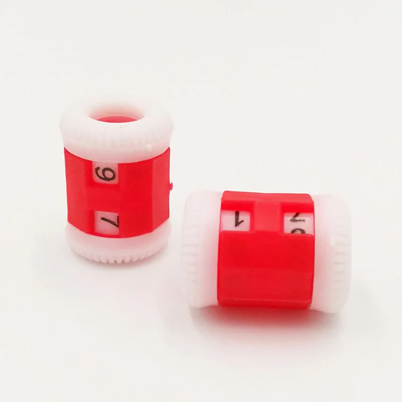 

Plastic Crochet Knitting Row Counter round Stitch Tally Knitter Needle Auxiliary Weaving Tools Manual Remember the Counter