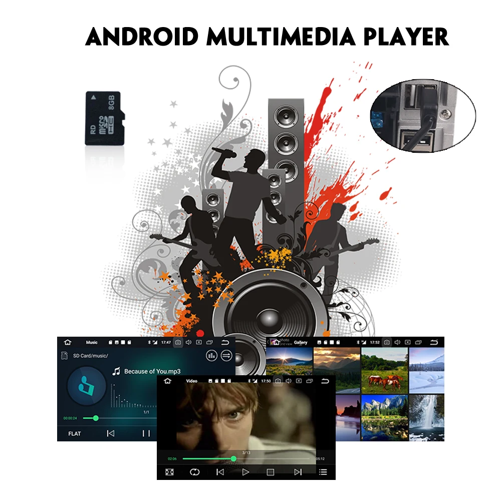 Автомагнитола 7 дюймов Android 8 0 DAB + ядер спутниковая навигация Wi Fi 3G GPS цифровой