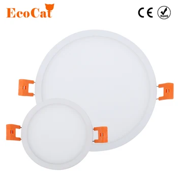 

Ultra Thin LED Panel Downlight 5W 8W 16W 22W 30W 110V 220V Round LED Ceiling Recessed Lights Power Supply Included