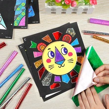 15/шт милый Сказочный Стиль DIY волшебная переводная наклейка переводная картина ремесла для детей Искусство и ремесла игрушки для детей