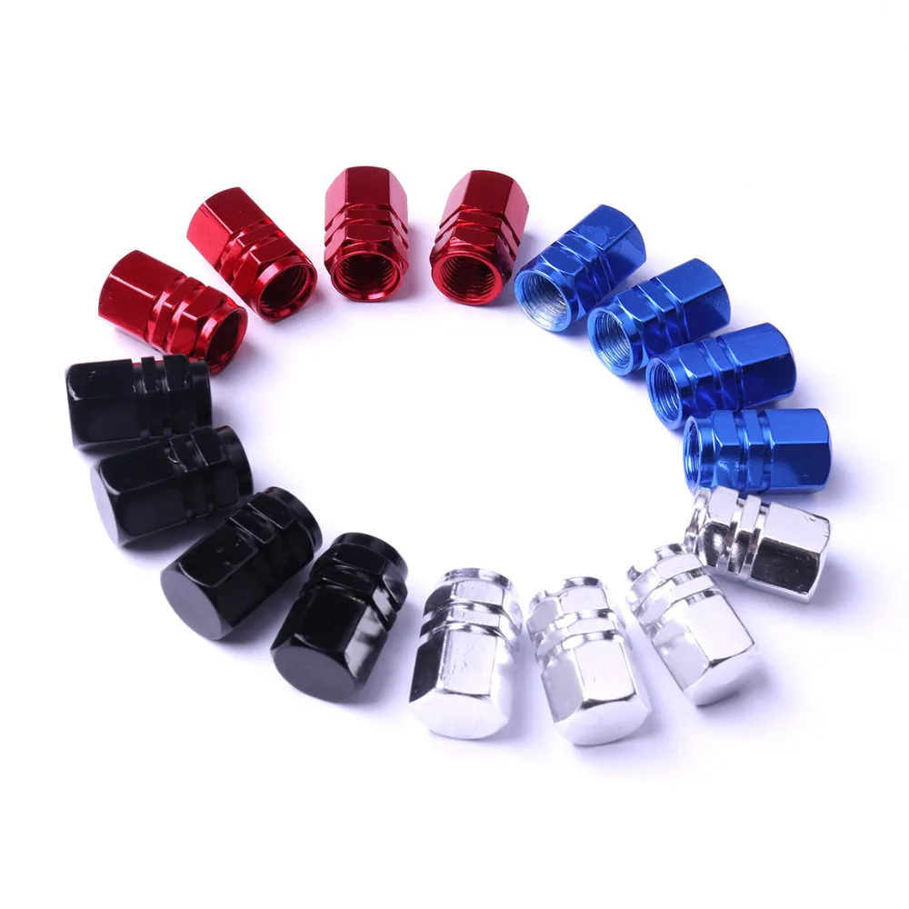 20Pcs/Lot Aluminum Car Auto Tyre Air Valve Caps Car Tire Valve Cap Tyre