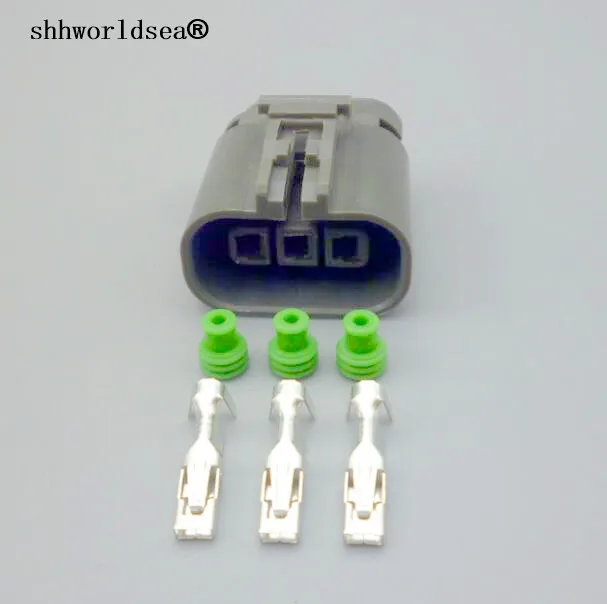 

shhworldsea 3pin 2.8mm ignition Coil Pack Connectors Pigtail For 300zx 90-96 Coilpack Connector Spark Plug J30 6"