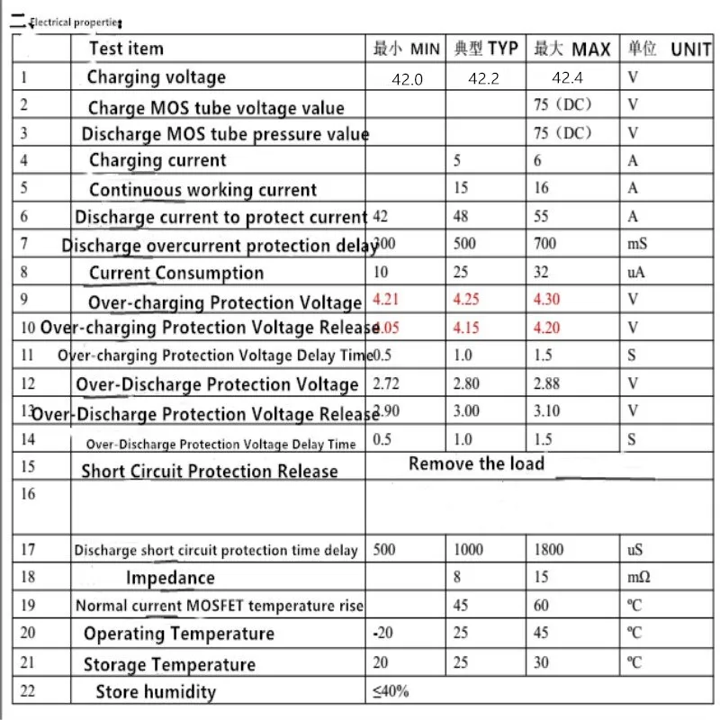 10s bms 36v e велосипед батарея bms с выключателем включения NTC зарядное напряжение 42v 15a bms pcm