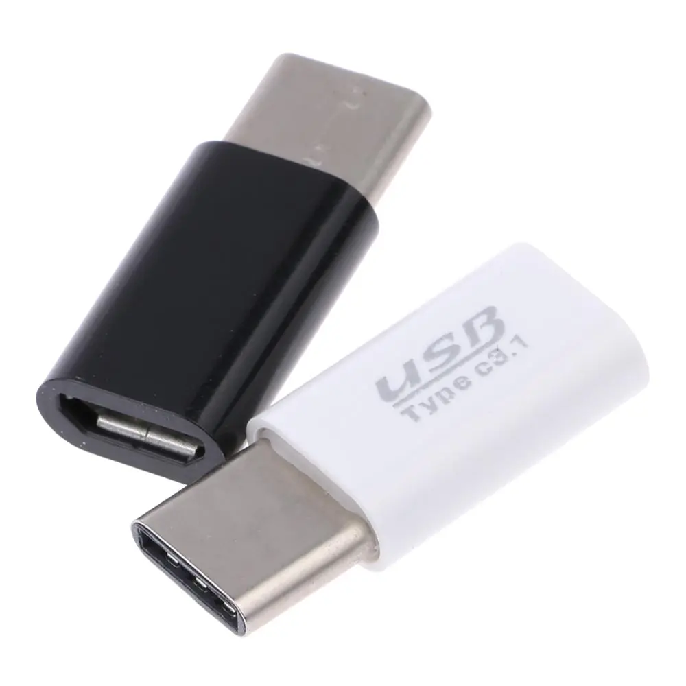 Легкий Прочный USB конвертер Micro USB на 3,1 Тип C адаптер Разъем синхронизации данных для XIAOMI для других телефонов Android