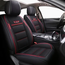 Передние+ задние) кожаные и льняные автомобильные чехлы для сидений Audi a3 a4 b6 b8 a6 a5 q7 бежевый кофе мягкие автомобильные чехлы для сидений марки bmw авто стиль