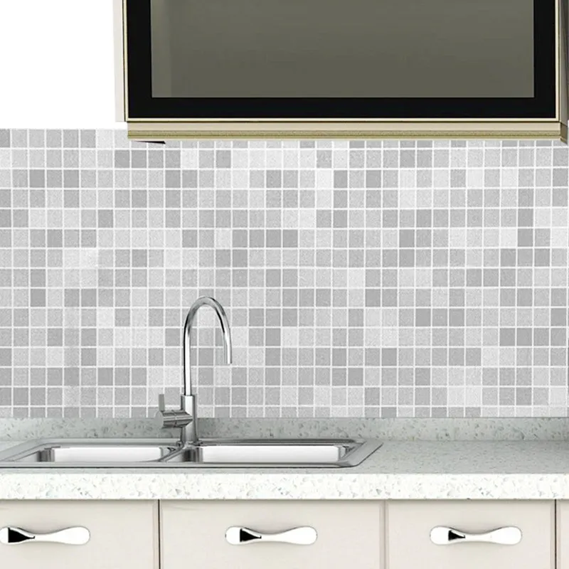Kitchen Tools Self Adhesive Waterproof Wall stickers Wallpaper Rolls For Kitchen accessories Furniture Decoration Wall Sticker (5)