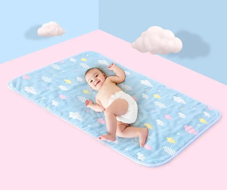 Newborns Baby Diaper Pad Changing Pads Covers Can Wash Baby Cotton Pad
