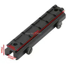 Тактический 20 мм прицела Riser High Picatinny Weaver Rail Base Raiser Пистолет Аксессуары