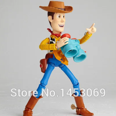 Бесплатная доставка Toy Story Woody Series нет. 010 научно-Fi Revoltech специальные ПВХ фигурку Коллекционная игрушка 16 см KT3710