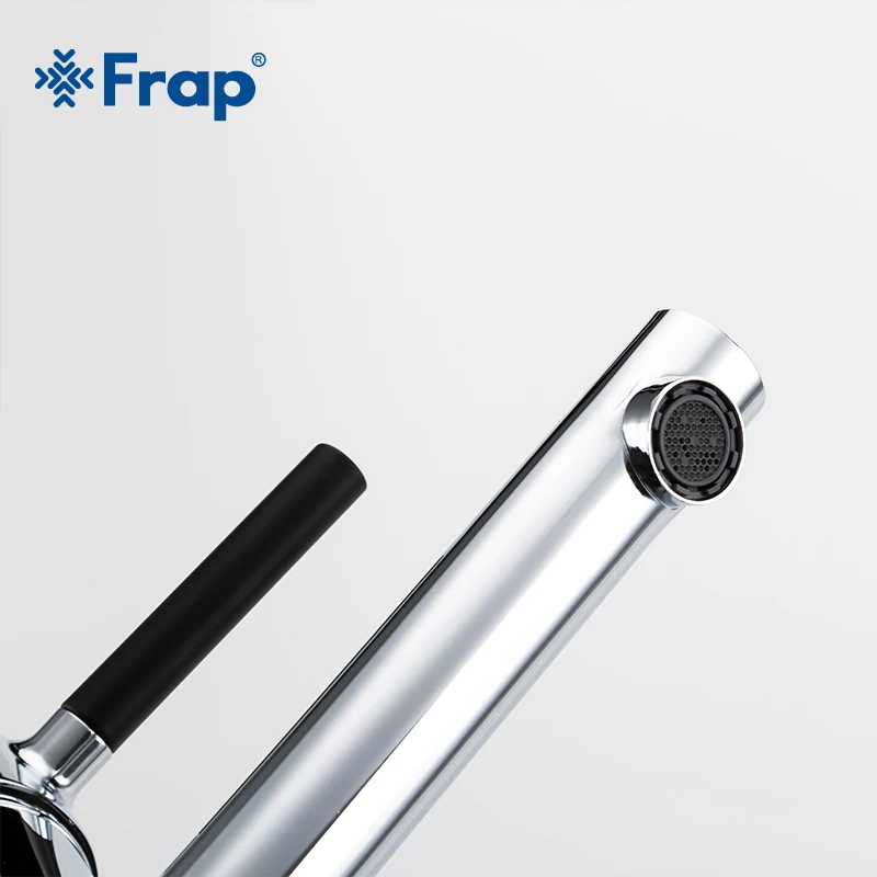 Хромированный смеситель для раковины FRAP F4544 с одной ручкой смесители горячей и