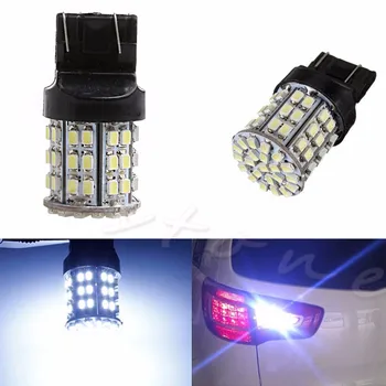 

1Pc Car Styling T20 7443 3020 W21/5W Car LNite 64 SMD LED Stop Tail Brake Turn Light 12V