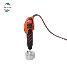 SM-II большой крутящий момент пластиковые e жидкости укупорочные машины, e-Жидкая укупорки бутылки