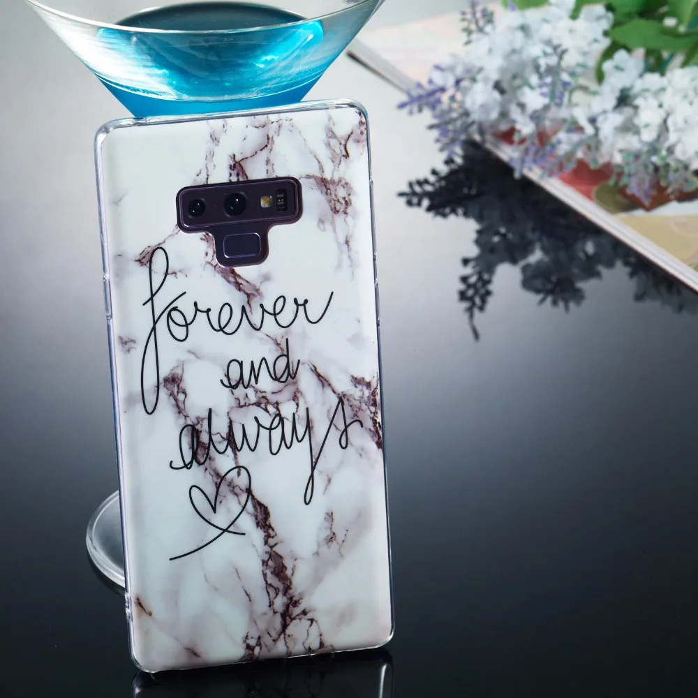 Чехол для телефона Funda Samsung Galaxy A6 A8 2018 чехол Silisone Мягкий ТПУ под мрамор Plus A3 A5 2017 |