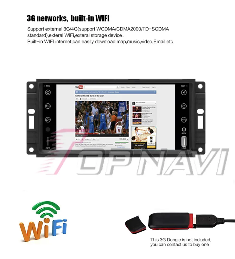 dvd 2 din For Jeep Universal