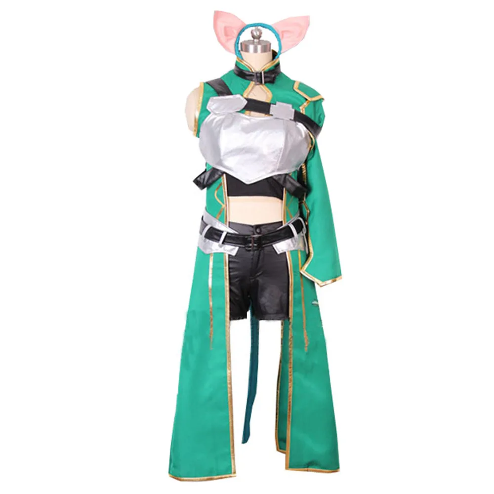 2017 Asada костюм Shino для костюмированных представлений Sword Art Online 2 Если военный |
