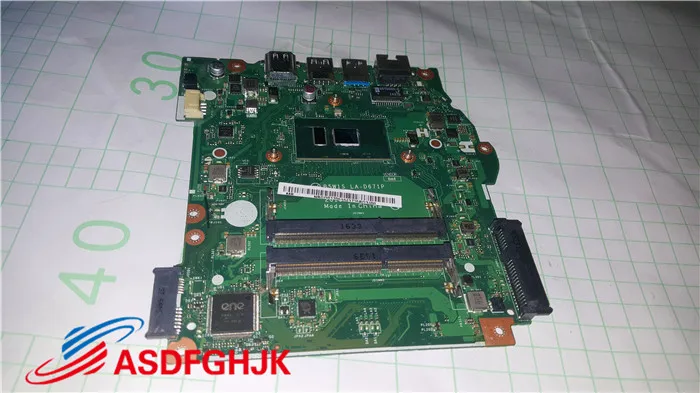 FOR font b Acer b font Aspire Es1 572 Series Motherboard WITH I3 6100u CPU Nbgd011001