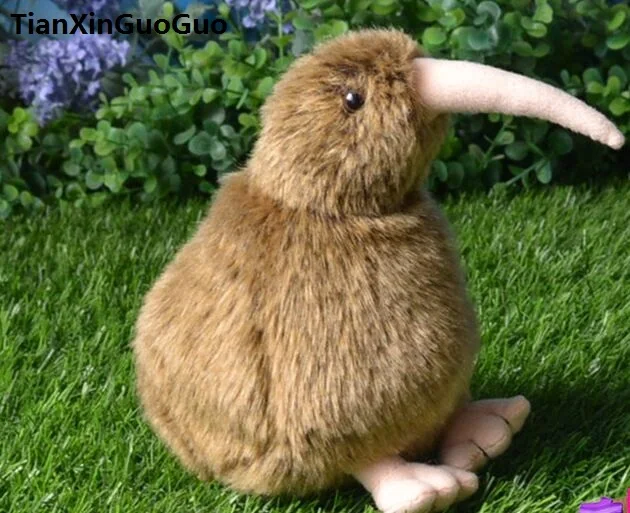 Kiwi Bird Oiseau En Peluche Brun De 15cm Environ Poupee Douce Pour Bebe Cadeau D Anniversaire Nouvelle Zelande W0917 Aliexpress