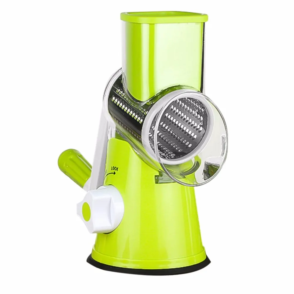 Multifunctional Stainless Vegetable Shredder Hand Rotary Grater Shred