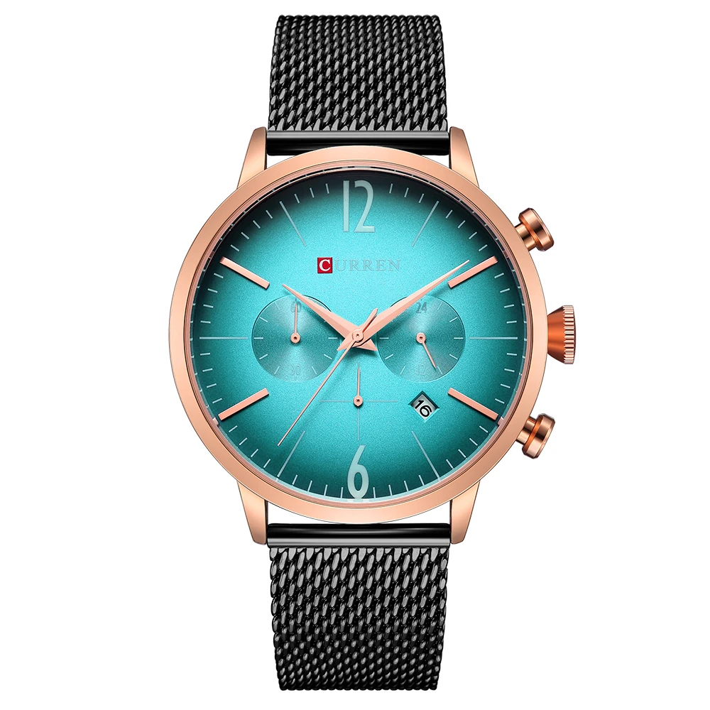 

Curren 8313 Quartz Mens Watches Fashion Casual Watch Men Leather Quartz Male Sport Wristwatches Clock Timer Relogio Masculino