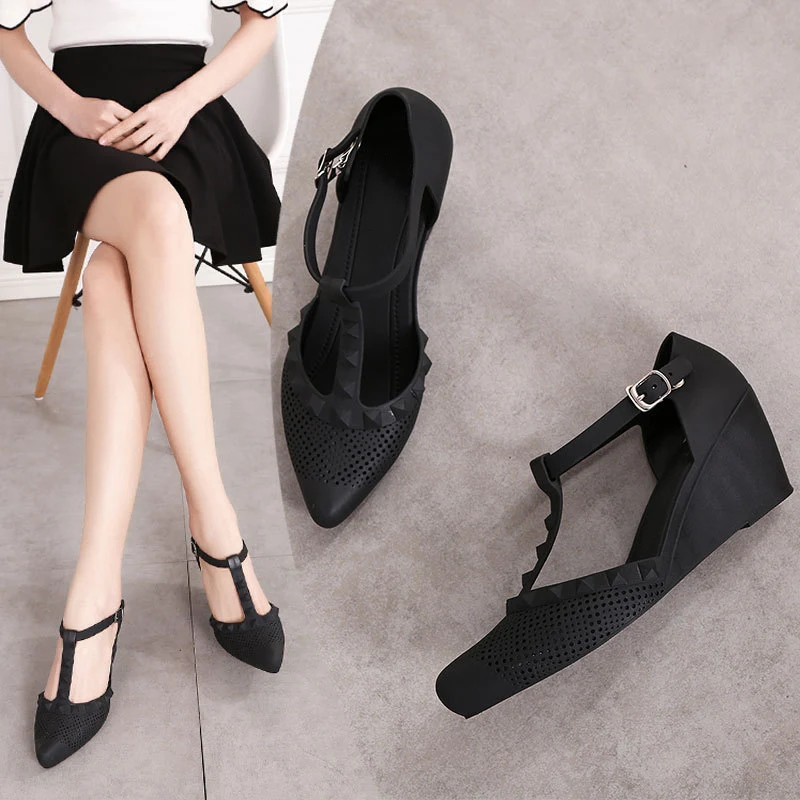 comfortable platform heels
