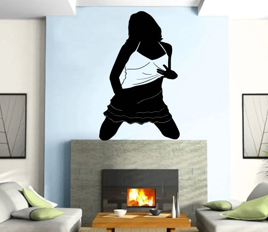 En venta pegatina Quadro parede decor mural sticker sexy Girl