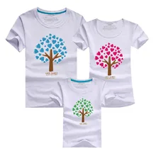 1psc de Bande Dessinée Le Giving Tree Imprimer Femmes Hommes Enfants Garçon fille T-shirt Famille Correspondant Tenues Mère Père Fils Fille 9 couleur