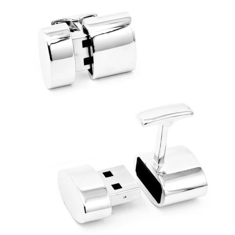  32G USB Pen Drive Flash USB For Cufflink Memory Stick 4GB 8GB 16GB 32GB 64GB Pendrive For Laptop No