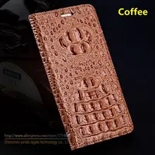 Fashion Cover For Xiaomi Redmi Note 4 Note4 5.5″ Top Quality Genuine Leather Flip Luxury Case 3D Crocodile Grain + Free Gifts