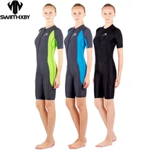 HXBYswimsuit, купальные костюмы до колена, женский купальник, для женщин, для плавания, конкурентного размера плюс, костюм для гонок, Акула, Новинка