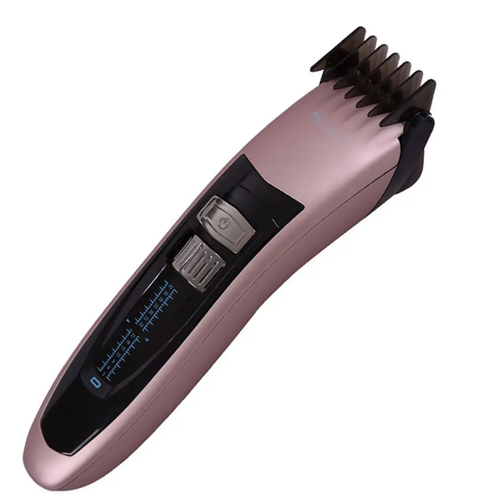SURKER LED Body Washable Rechargeable Hair Clipper Lock in Length