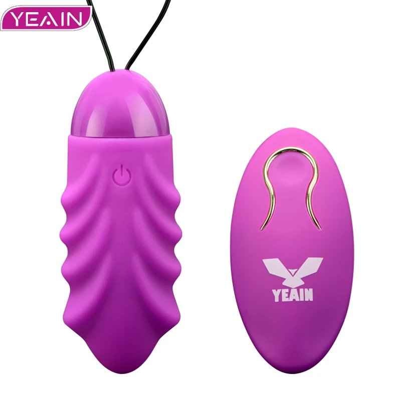Waterproof Wireless remote control vibrating eggs Female Vaginal Tight Exercise smart love Ball of jump eggs Sex toys for woman