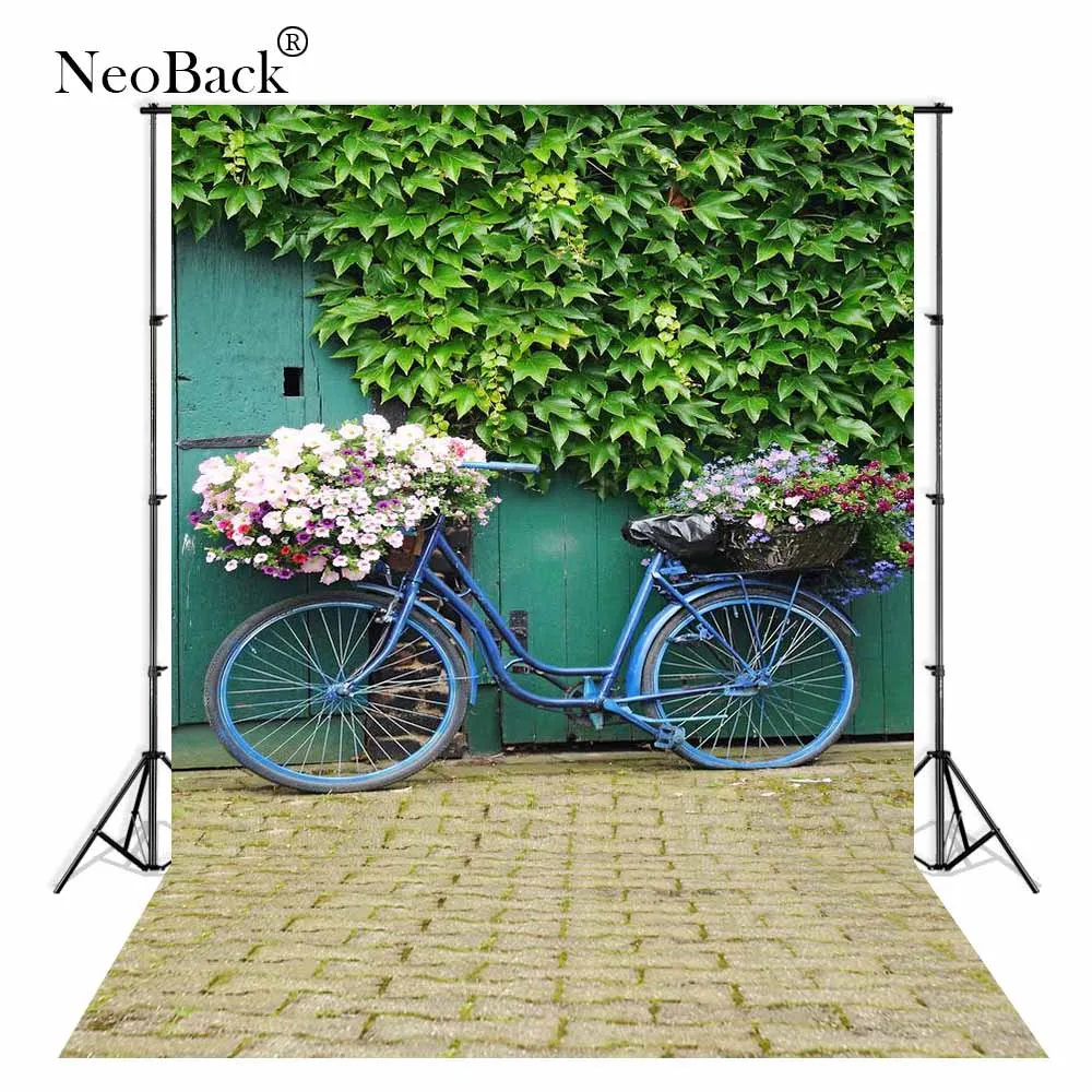 Neoback 5x7ft Винил Фон Зебра фоны деревянный пол фотостудия дети Компьютер покрасил фотографические фонов a3250