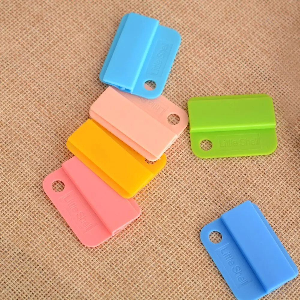 

6Pcs Candy Color Multi-functional File Folder Decorative Writing Photo Paper Clips Office School Supplies Stationery For Kids
