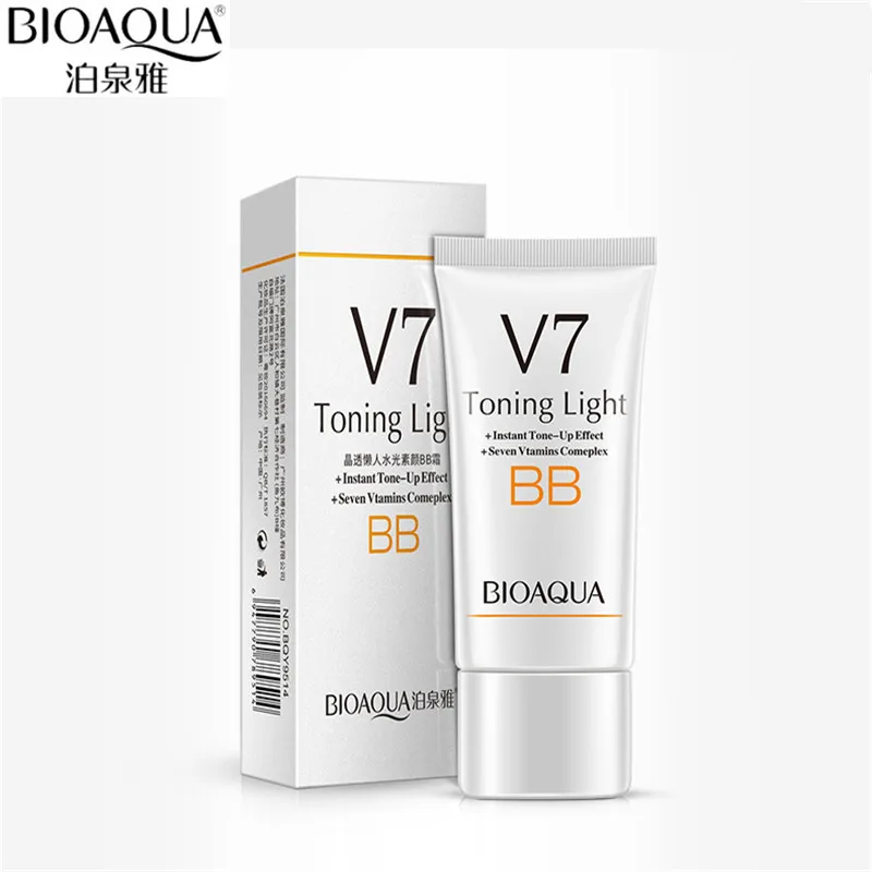 BIOAQUA Toning light Concealer BB cream Moisturizing Whitening Natural Flawless Makeup Base Care Foundation Face Skin Beauty 1