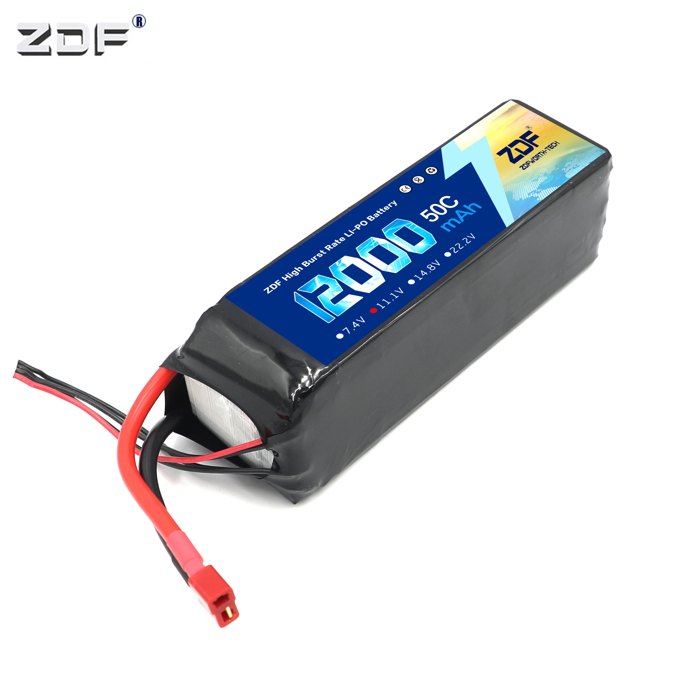 ZDF 3S 11.1V 12000mAh 50C max 100C LiPo Battery pack for airplane Aerial  multi axis 1:8 1/8 RC Car four drive off road RC Car|Parts \u0026 Accessories| -  AliExpress