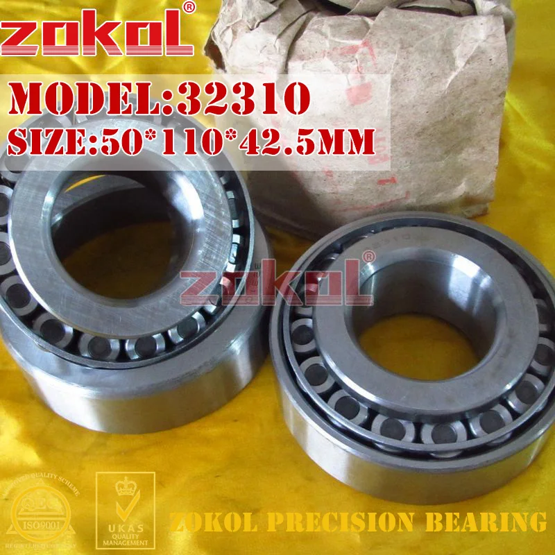 Подшипник ZOKOL 32310 7610E конический роликовый подшипник 50*110*42 5 мм|bearing bearing|bearing roller
