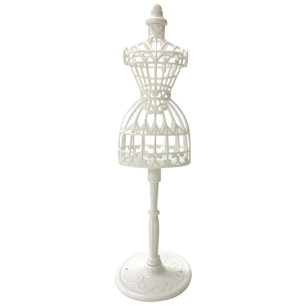 Miniature Display Holder Dress Clothes Gown Mannequin Model Stand Doll