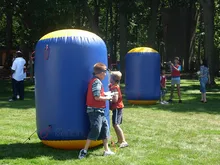 P092 Free Shiping inflatable paintball bunkers, fun entertainment tactical paintball bunkers inflatables