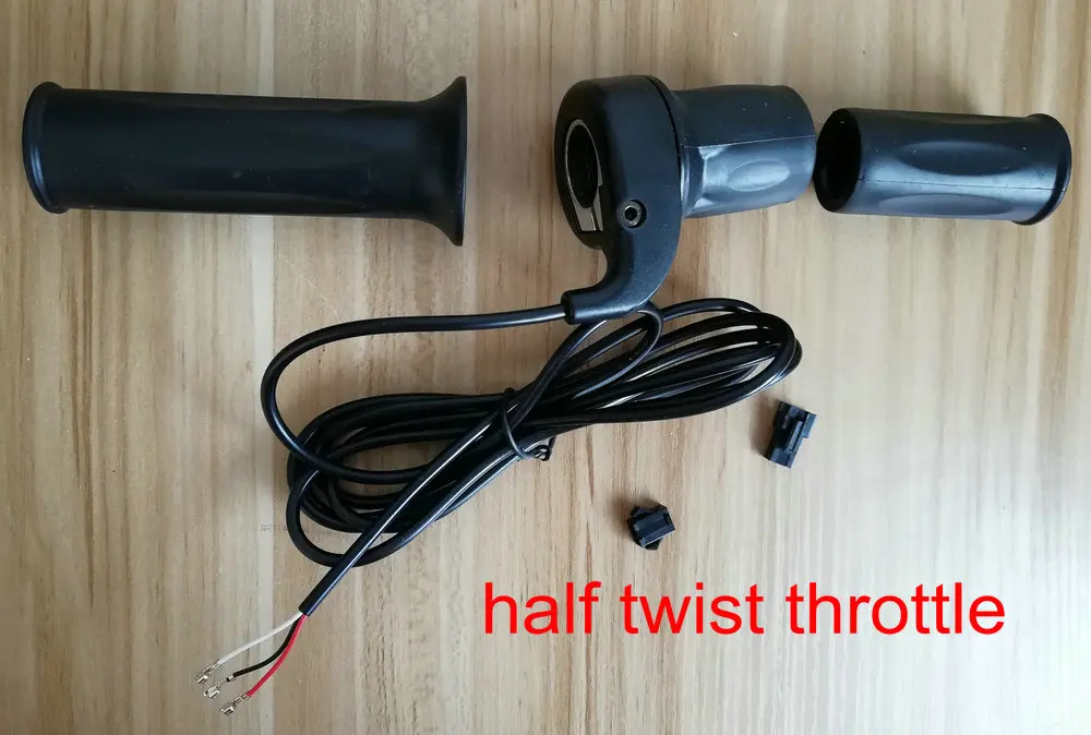 

half twist throttle gas handle for electric scooter electric bike moped tricycle MTB rolling handlebar universal accelerator