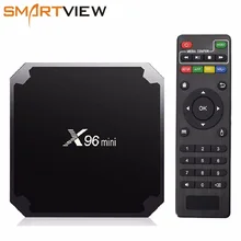 X96mini Android 7.1 TV BOX 2GB16GB Amlogic S905W Quad Core Suppot H.265 4K 30tps 2.4GHz WiFi Media Player IPTV X96 mini 1GB 8GB