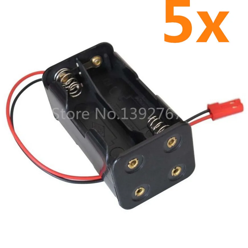 

Wholesale 5Pcs/Lot 02070 HSP Spare Parts Battery Compartment AA Box For 4WD Powerful RC 1/8 1/10 Scale Model RC Car