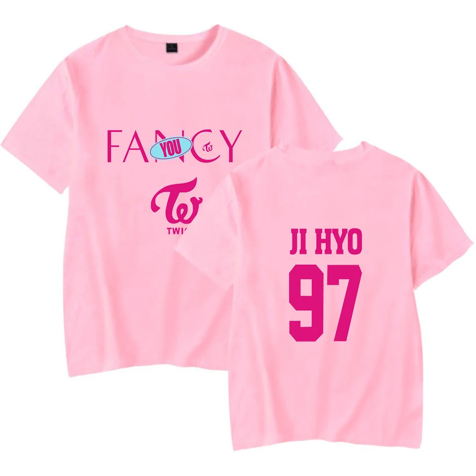 Новая модная футболка с коротким рукавом DAHYUN 98 Harajuku удобная Мужская/Женская для