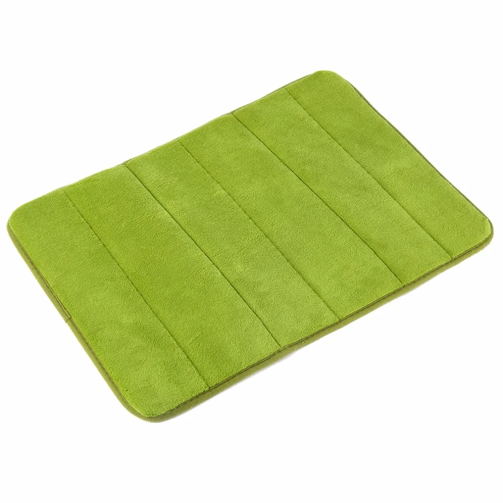 

Hot Bath Mat Bedroom Home Practical Non-Slipping Mats Memory Foam Rug Shower Carpet Pad For Bathroom Kitchen